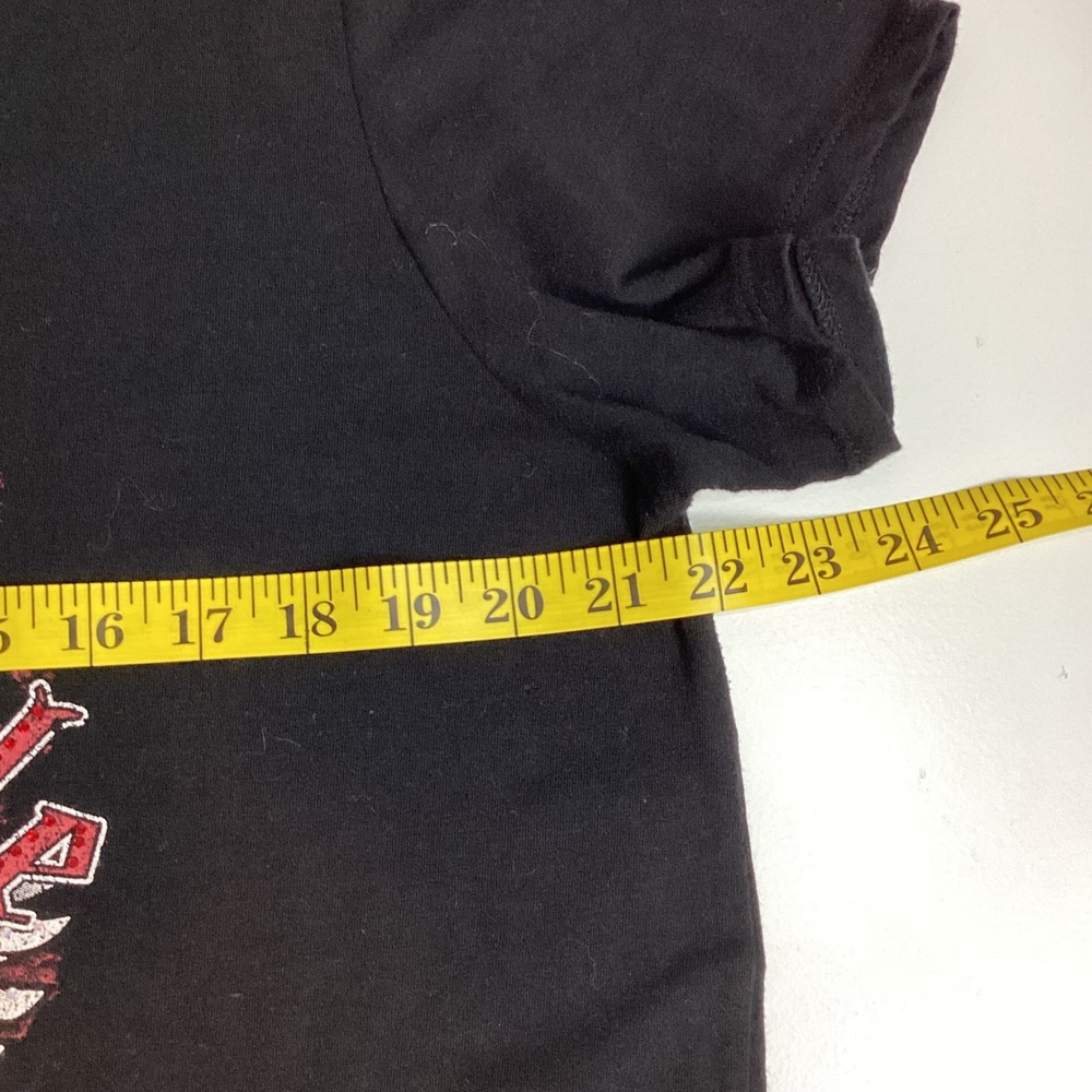 Full Throttle Saloon Sturgis SD V-Neck Graphic Tee Black 3XL NWT - Picture 8 of 9